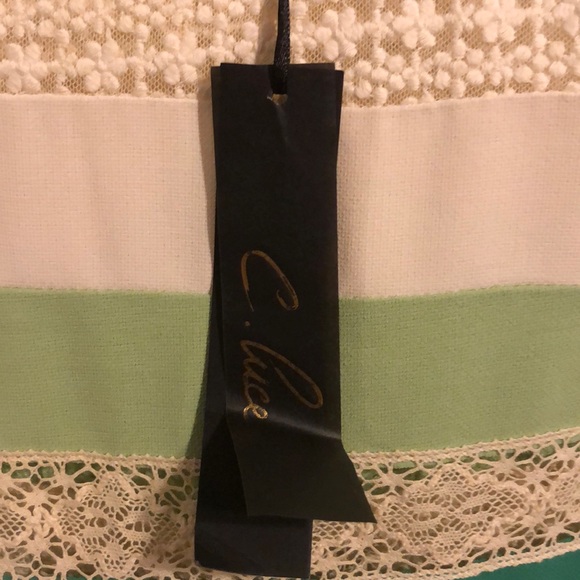 C LUCE Designer Sheath crotchet dress - Picture 3 of 4